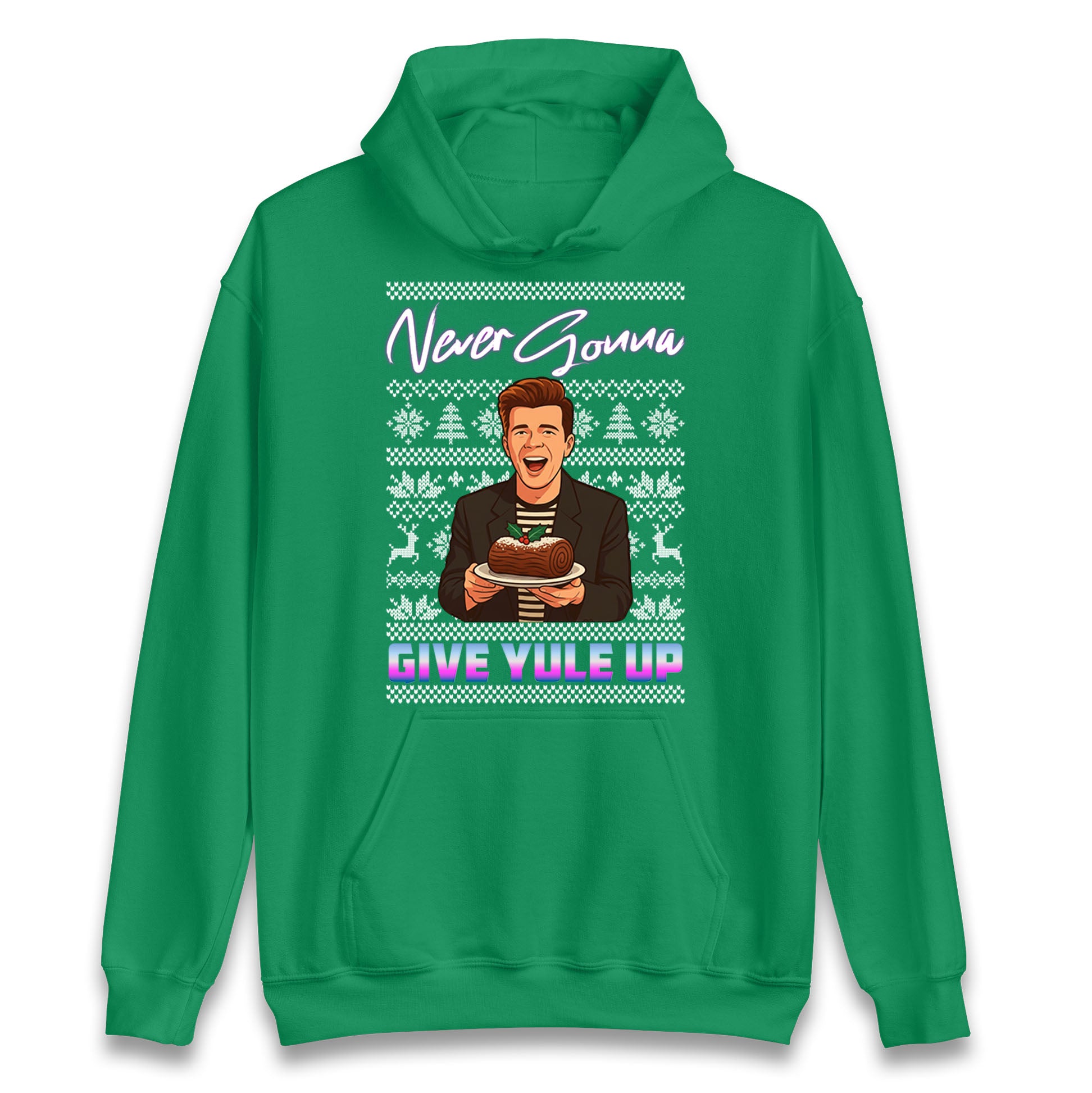 Rick Astley Christmas Hoodie
