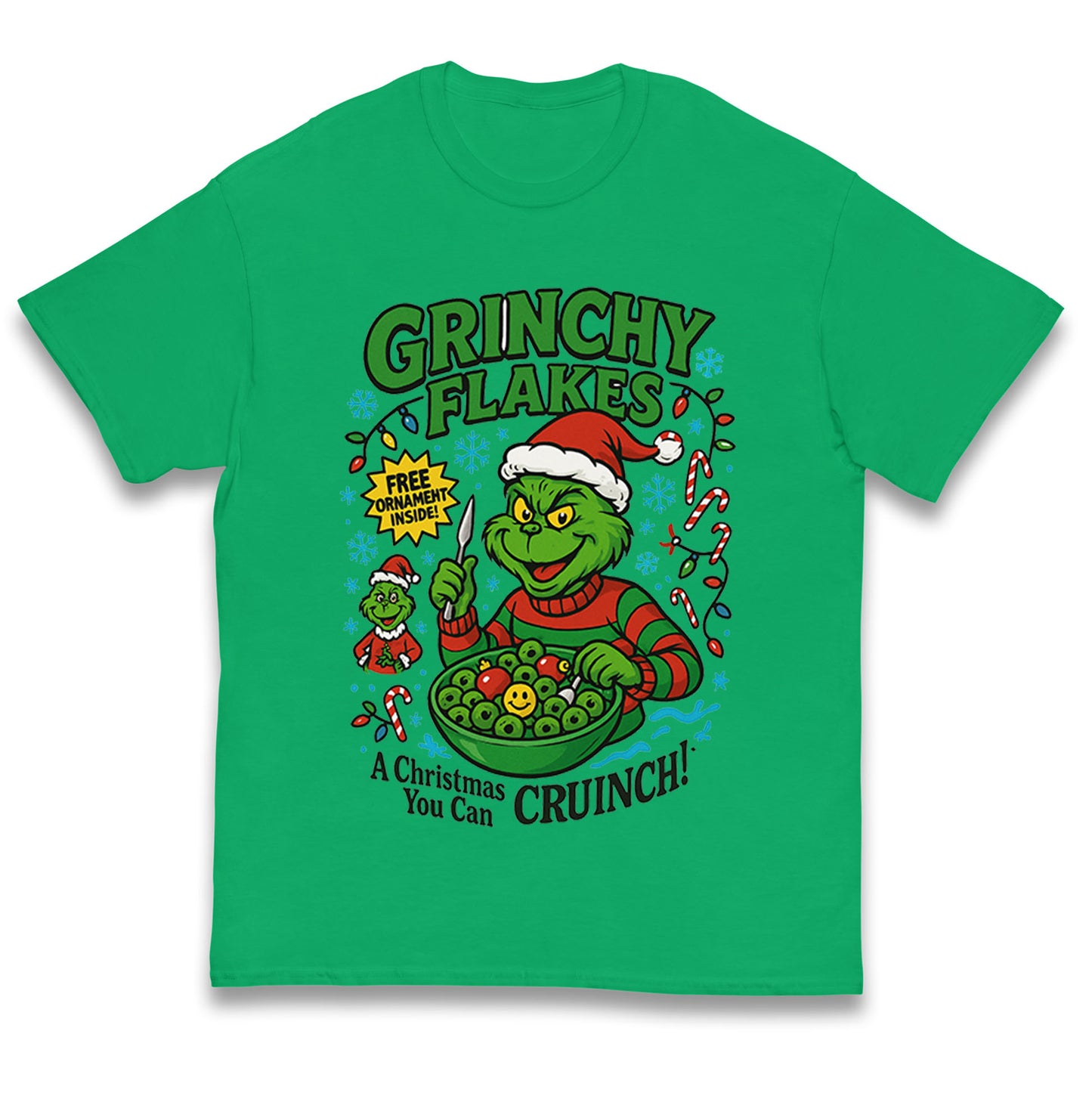 Grinch Christmas Kids T Shirt