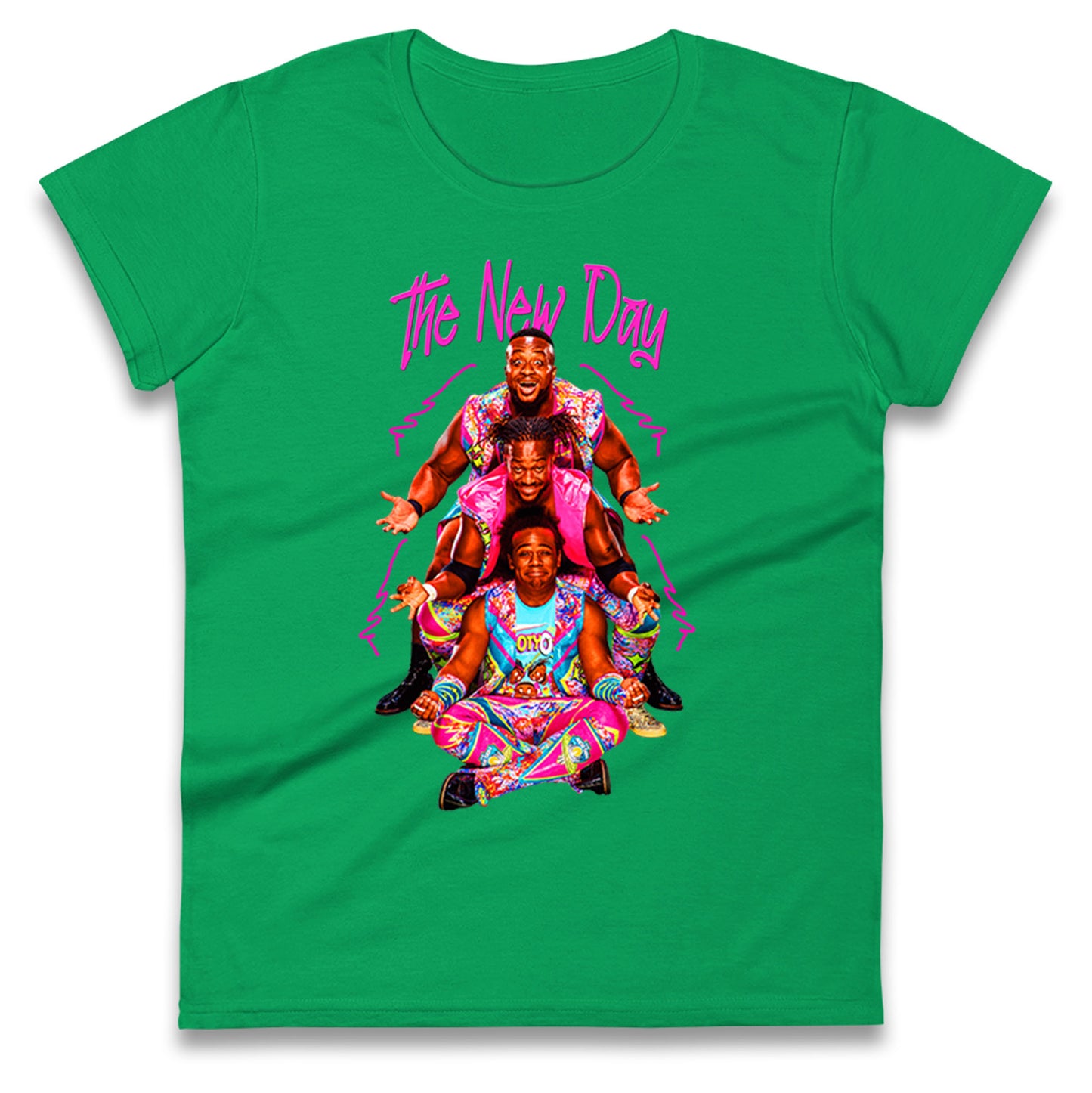 The New Day wwe Bootleg Womens T Shirt