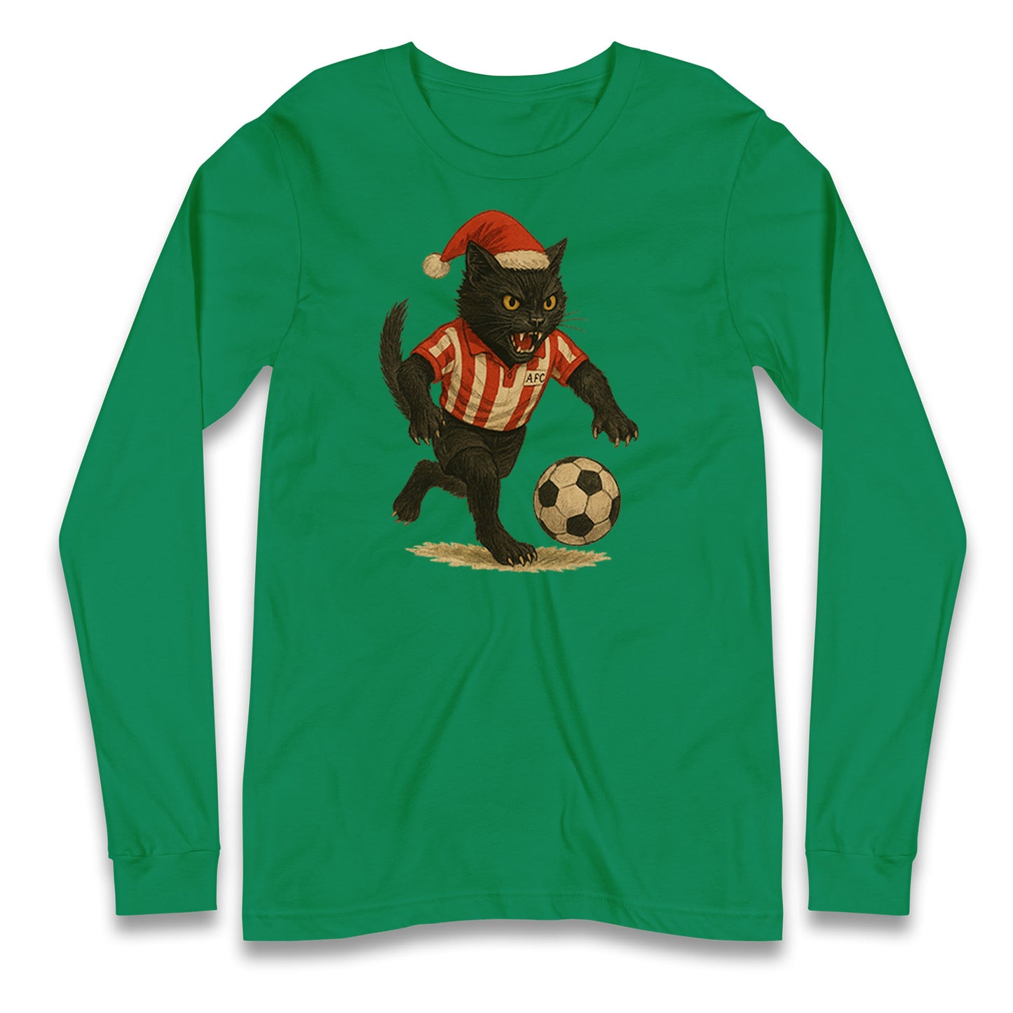 Sunderland Football Christmas Longsleeve T Shirt 