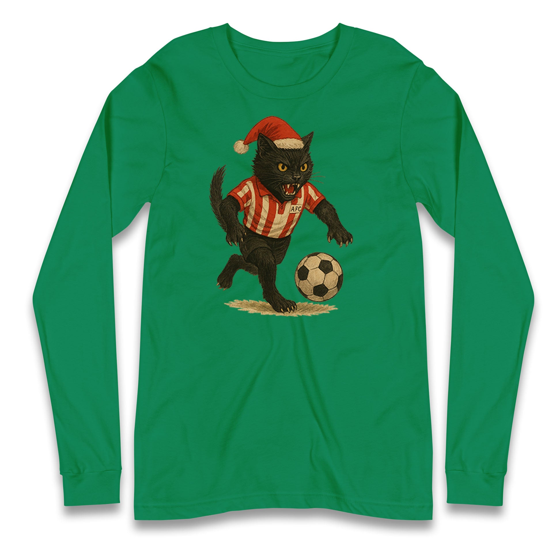 Sunderland Football Christmas Longsleeve T Shirt 