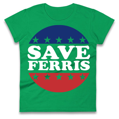 Save Ferris Punk Band Ladies T Shirt