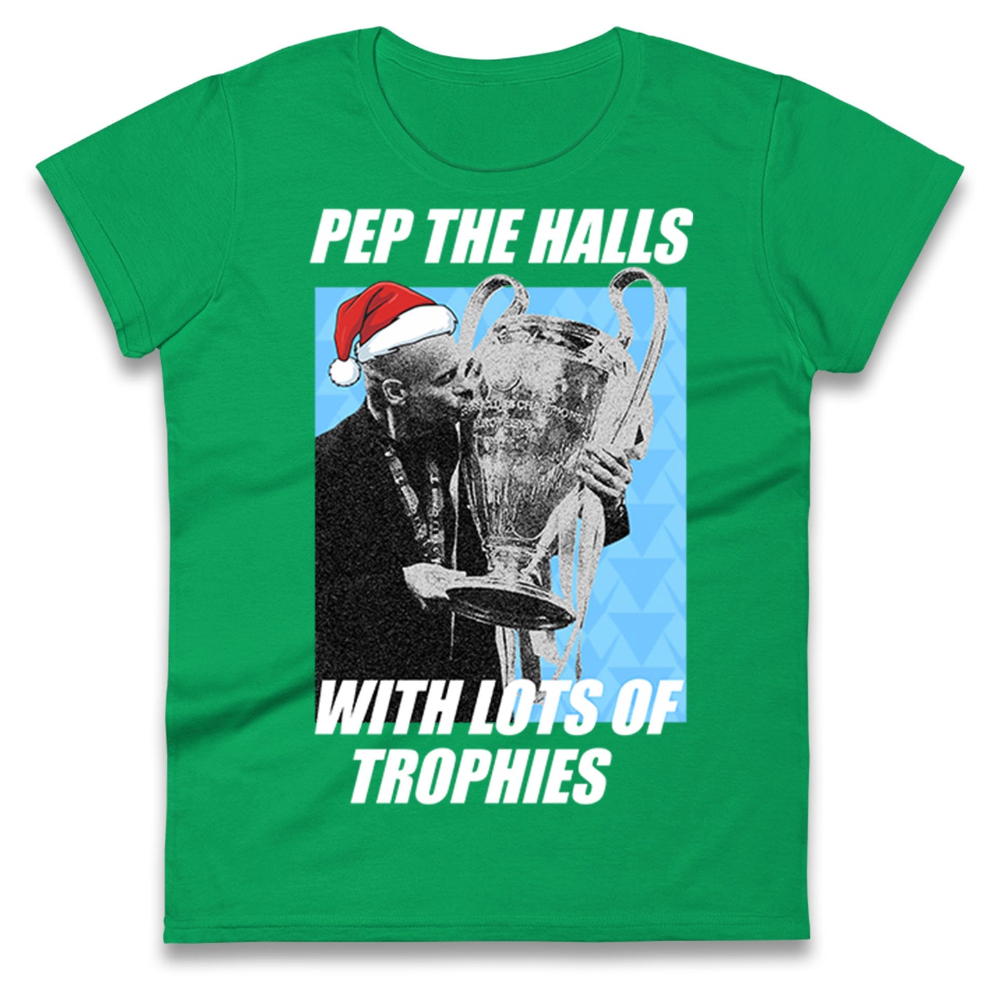 Pep Guardiola Christmas Ladies T Shirt