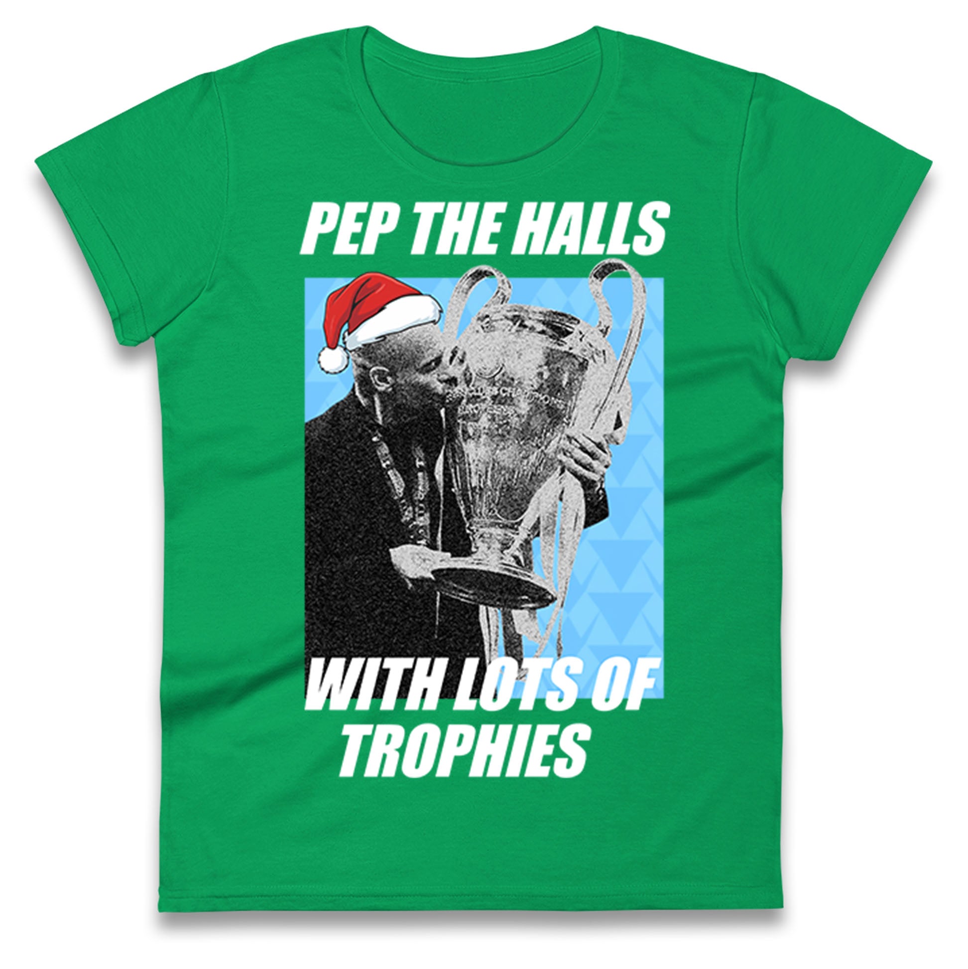 Pep Guardiola Christmas Ladies T Shirt