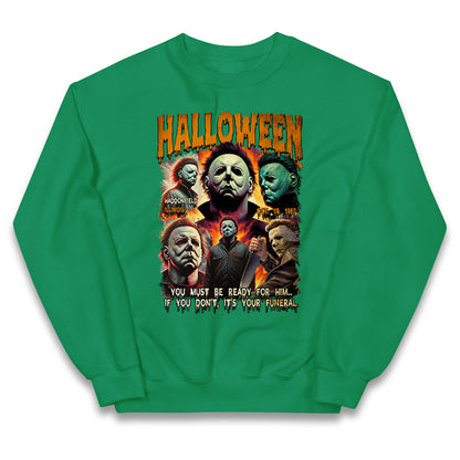 Michael Myers Horror Halloween Bootleg Kids Jumper