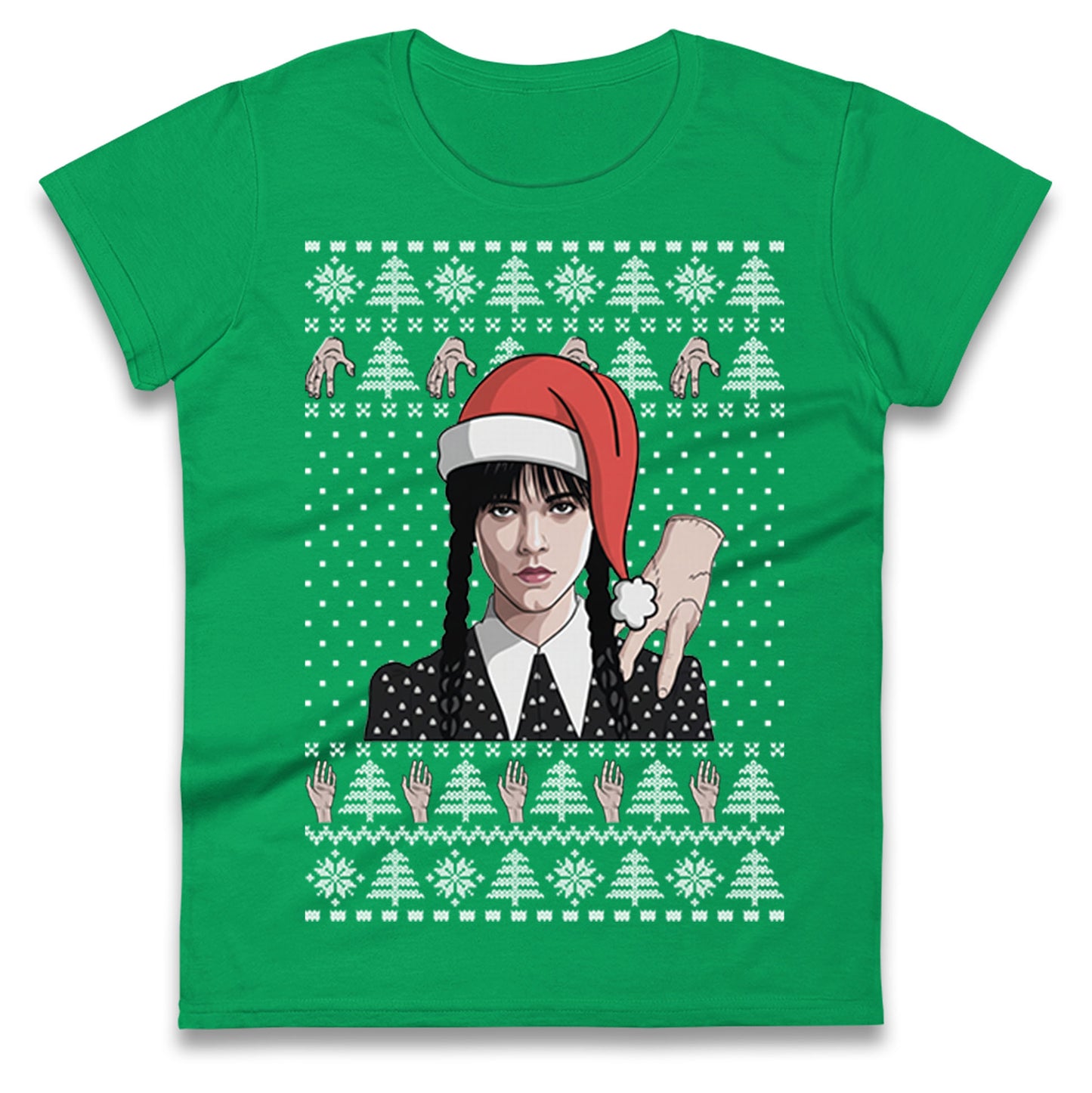 Wedensday Christmas Ladies T Shirt