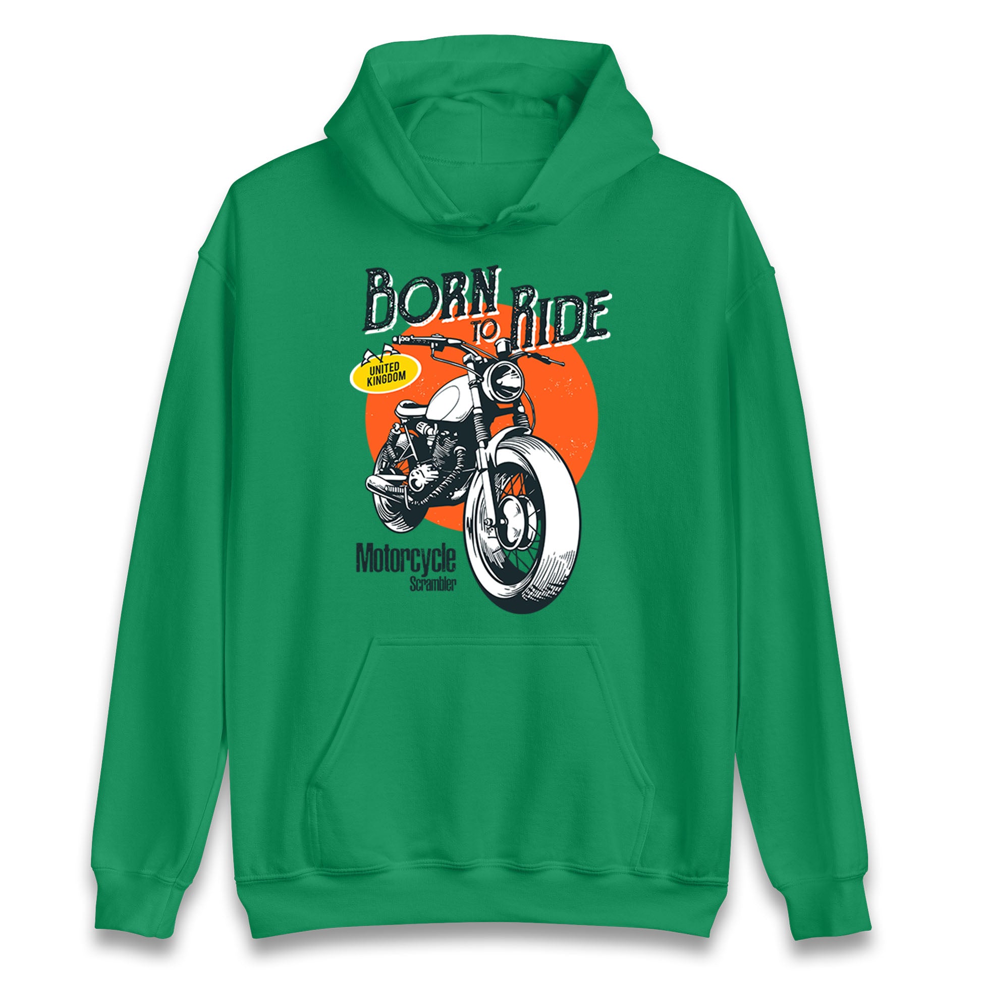 Born To Ride UK Hoodie