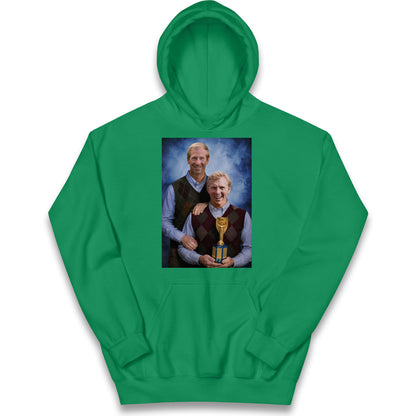 Bobby Moore Bobby Charlton Step Brothers Style England 1966 Kids Hoodie