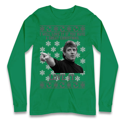 Kevin Keegan Christmas Long Sleeve T Shirt