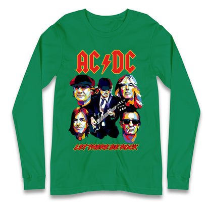 ACDC Let There Be Rock Longsleeve T Shirt