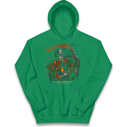 Frankenstein It's Alive Kids Hoodie