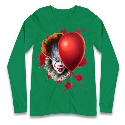 Pennywise Halloween Long Sleeve T Shirt