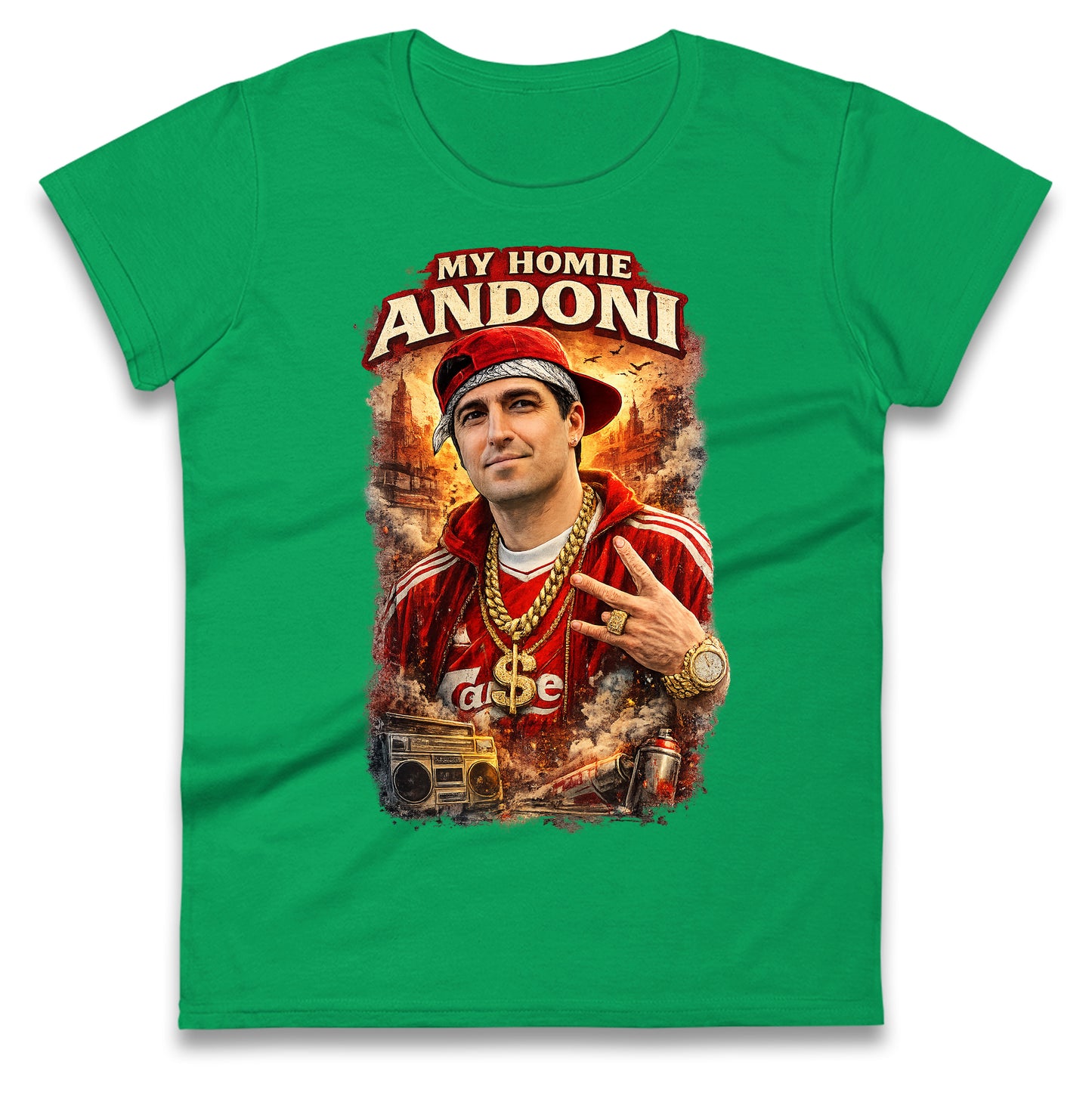 My Homie Andoni Iraola Liverpool Football Ladies T Shirt