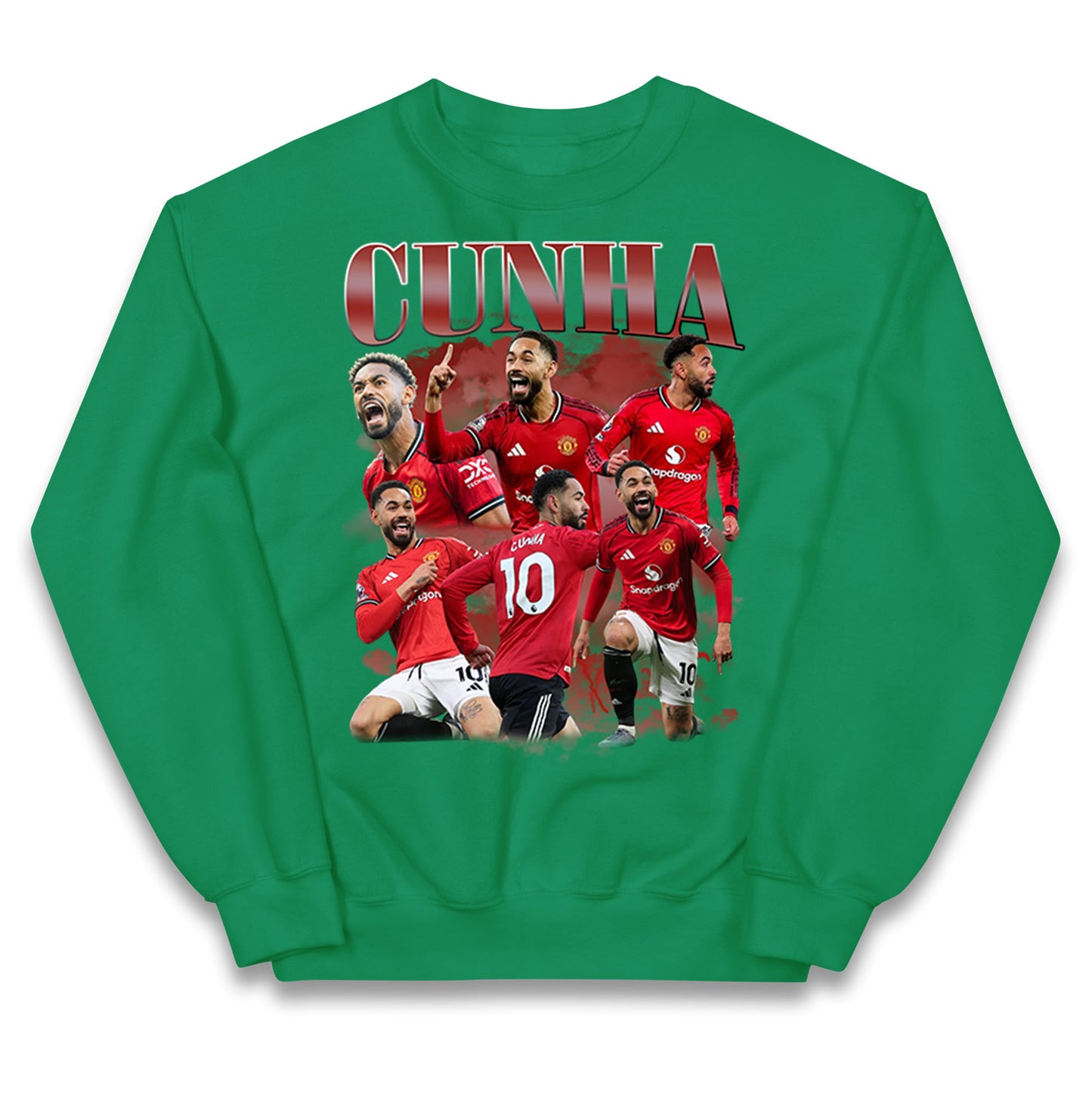 Matheus Cunha Manchester United Kids Jumper