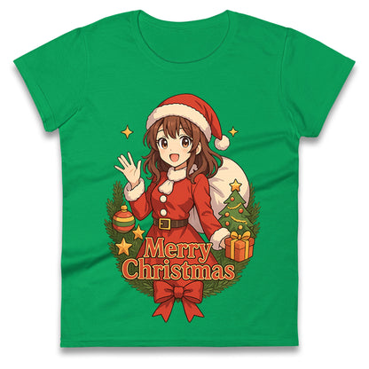 Anime Christmas Ladies Shirt