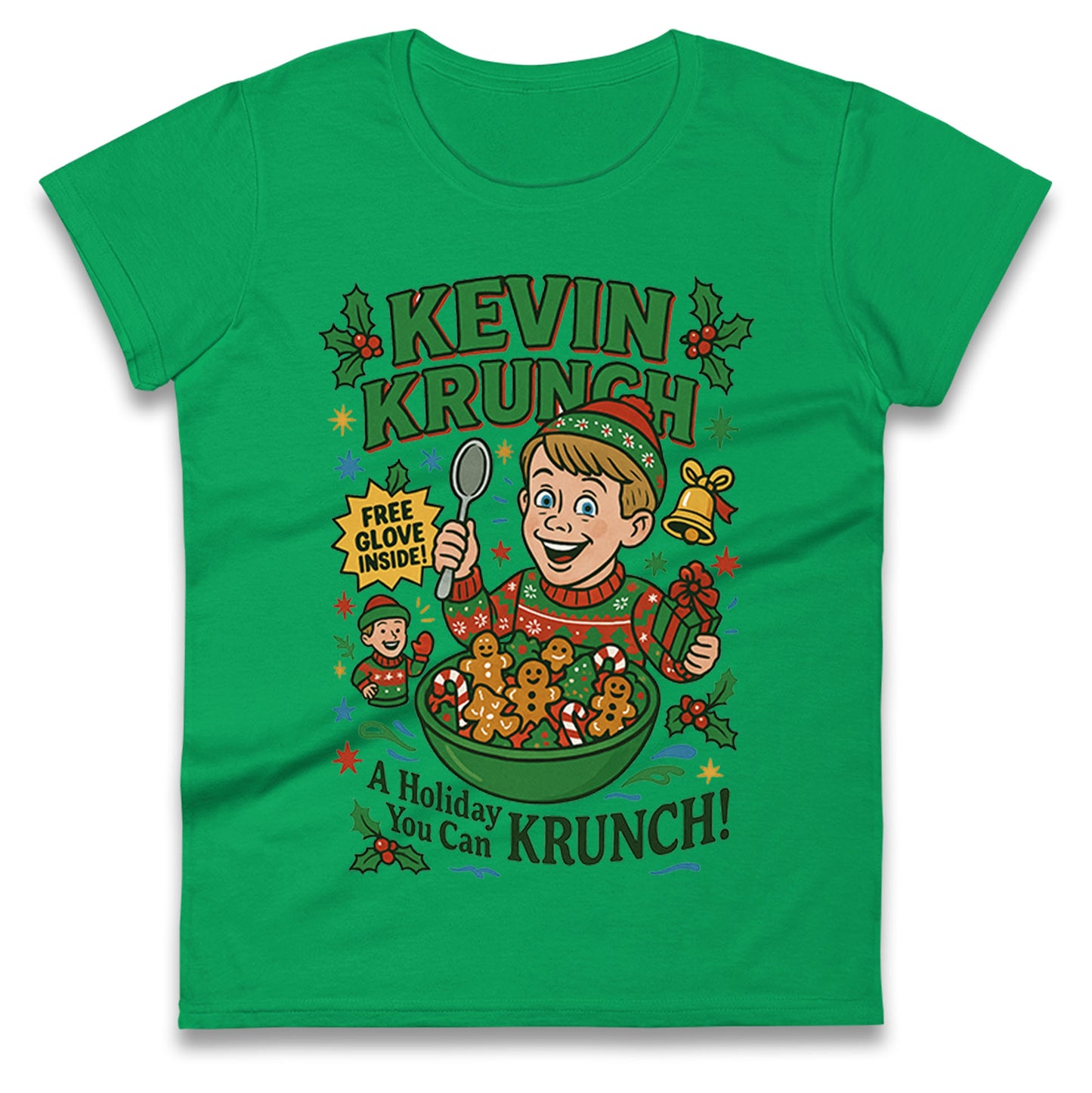 Kevin Home Alone Ladies T Shirt