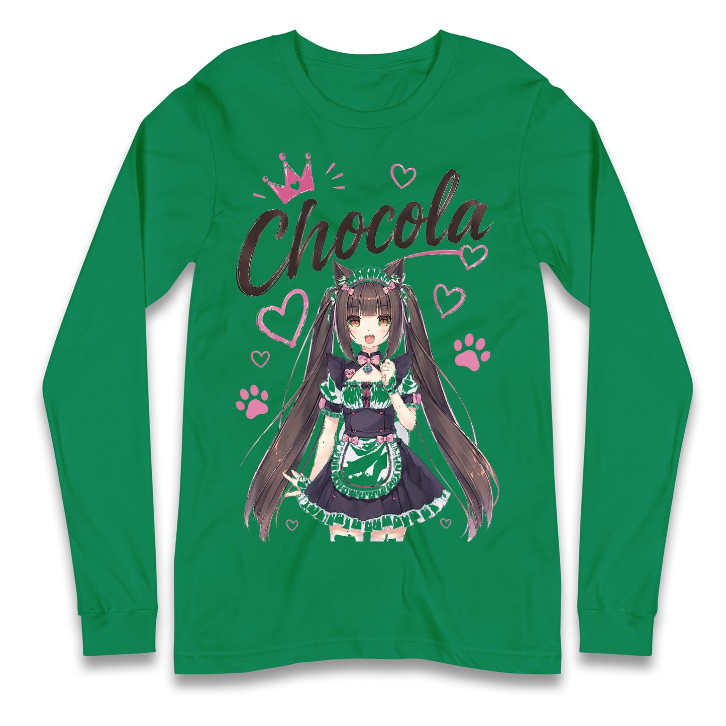 Chocola Nekopara Longsleeve T Shirt