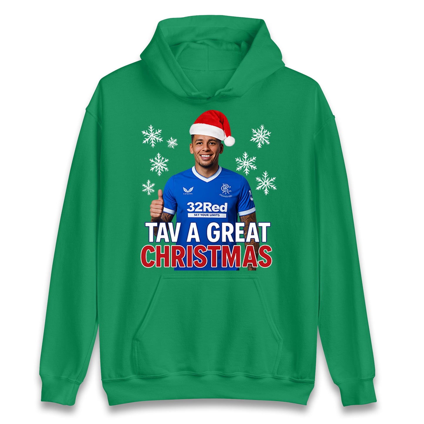 Tav a Great Christmas Rangers Hoodie