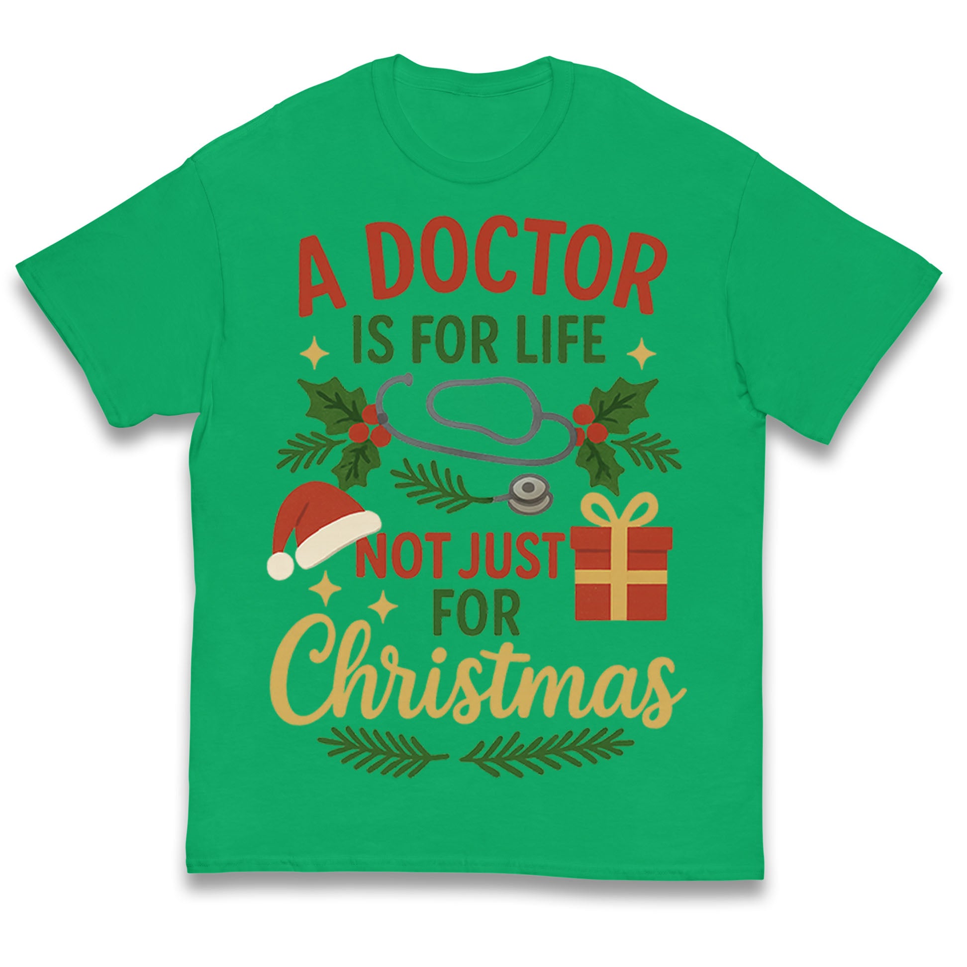 Doctor Christmas Kids T Shirt