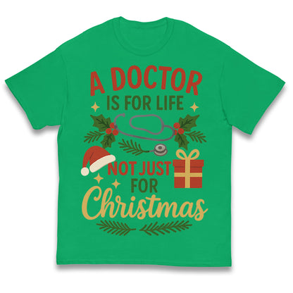 Doctor Christmas Kids T Shirt