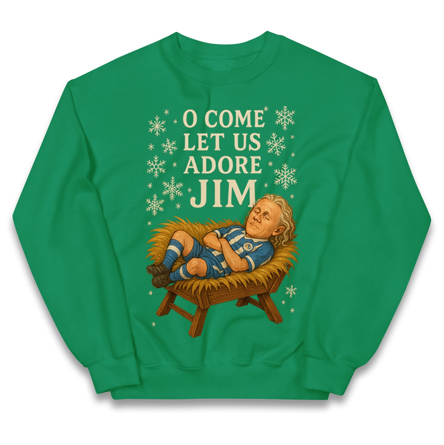 Wigan Athletic Christmas Kids Jumper 