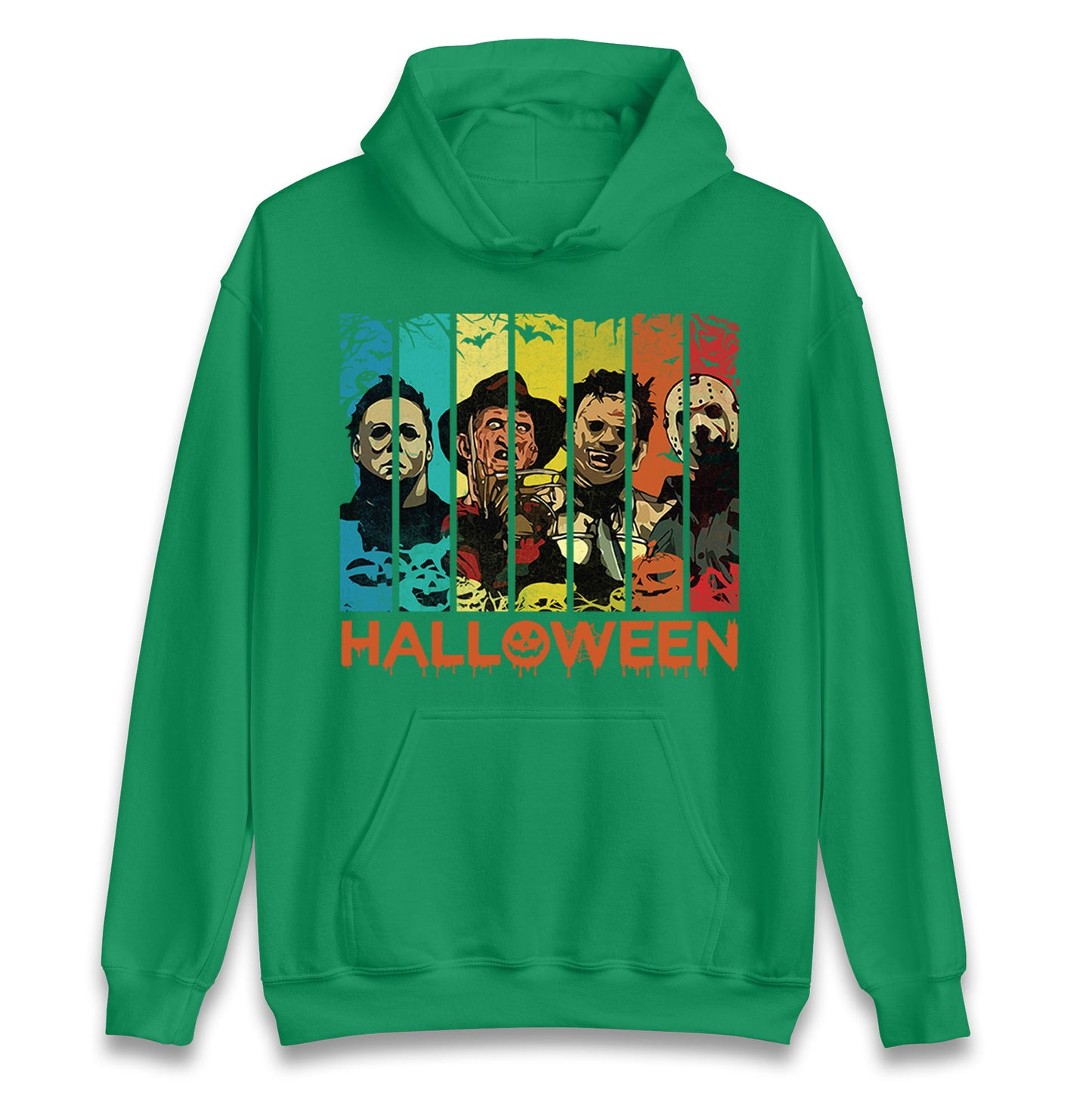 Vintage Villains Halloween Unisex Hoodie