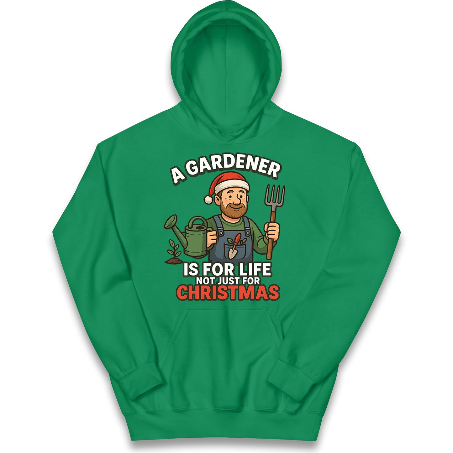 Gardener Christmas Kids Hoodie