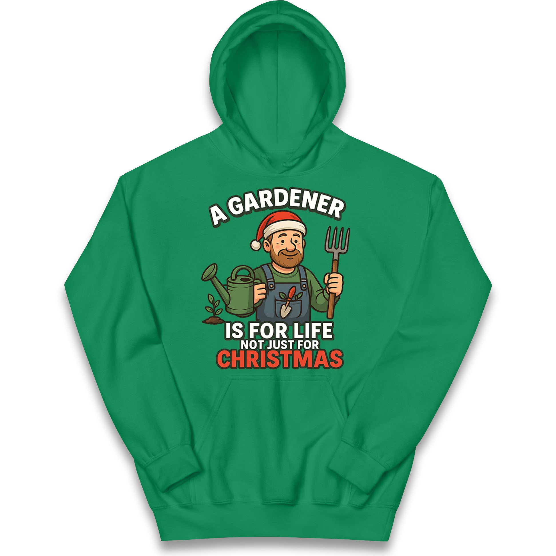 Gardener Christmas Kids Hoodie