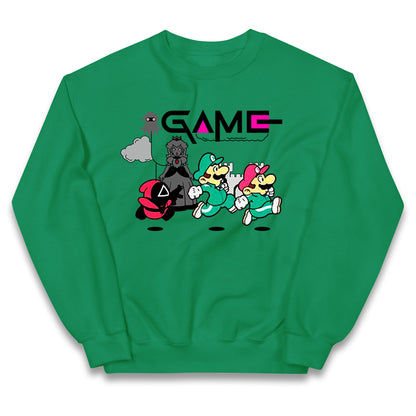 squid game super mario jumper