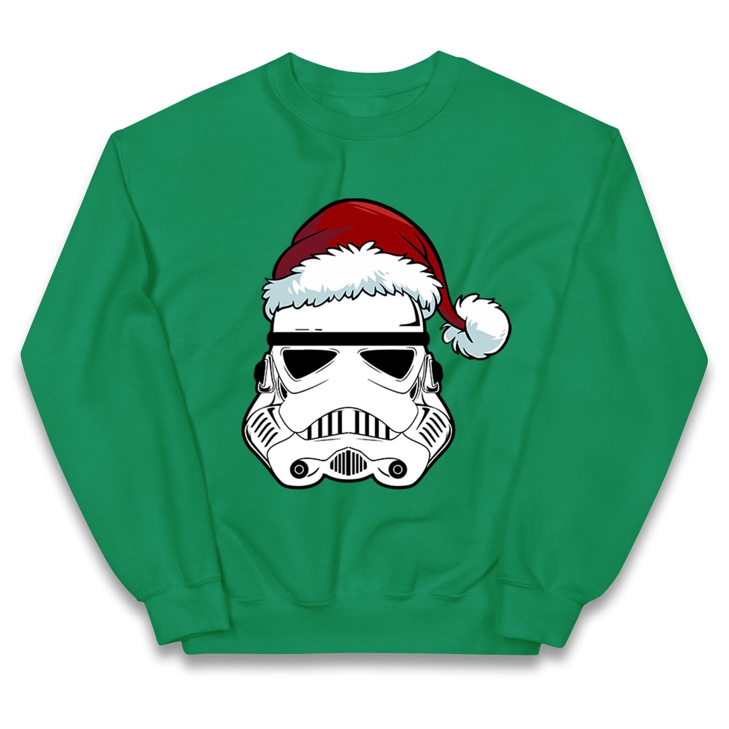 Stormtrooper Santa Christmas Kids Jumper
