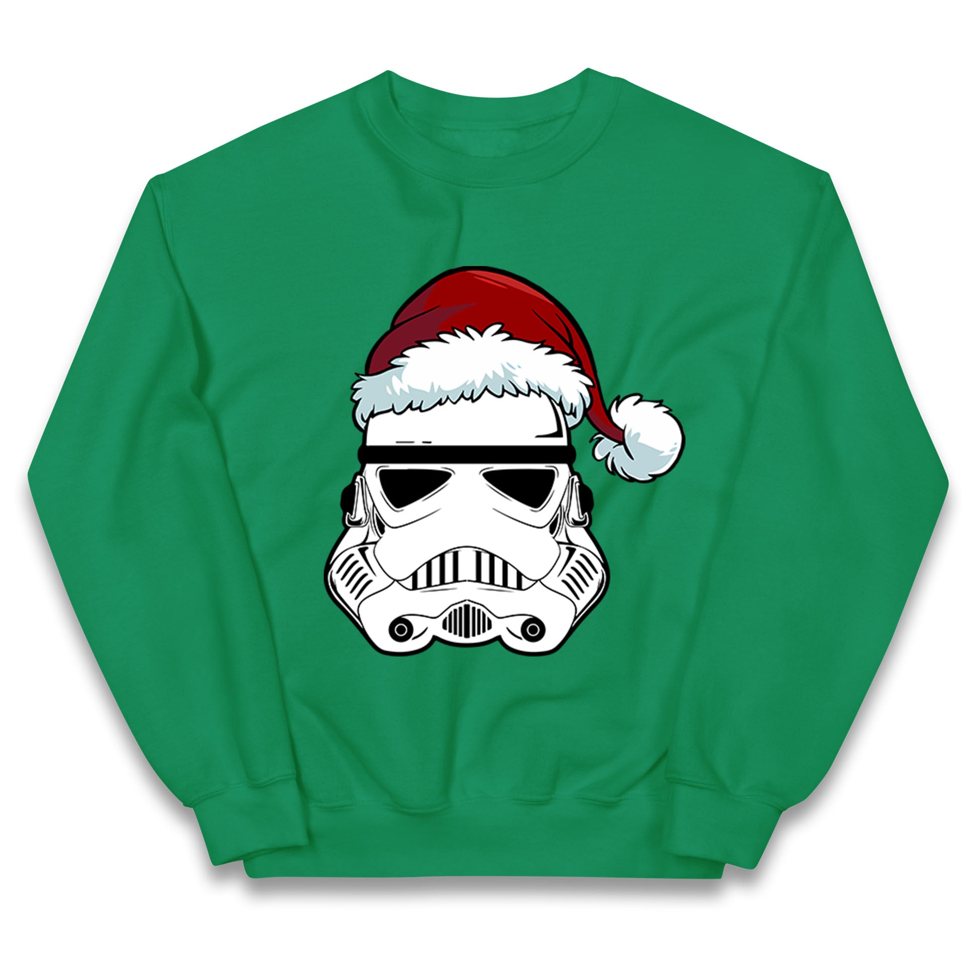 Stormtrooper Santa Christmas Kids Jumper
