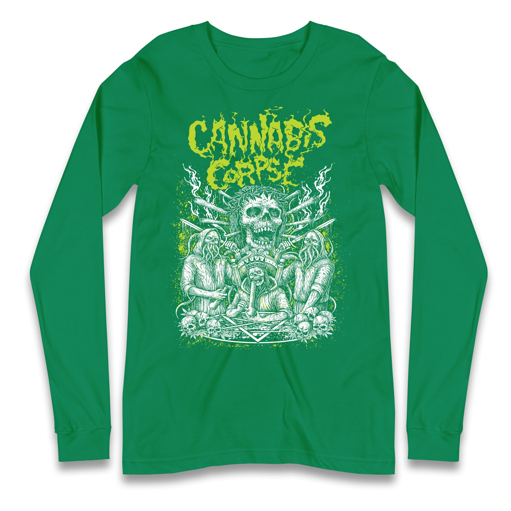 Cannabis Corpse Band Longsleeve T Shirt