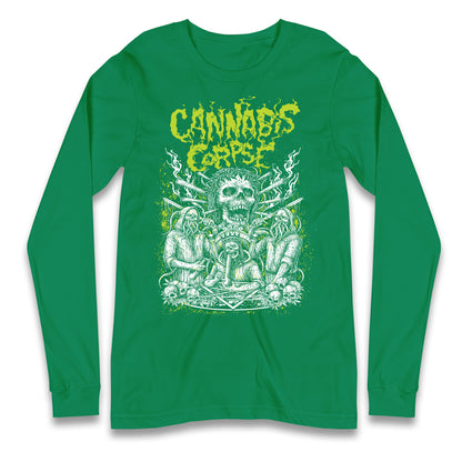 Cannabis Corpse Band Longsleeve T Shirt