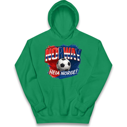 Norway Retro World Cup Kids Hoodie