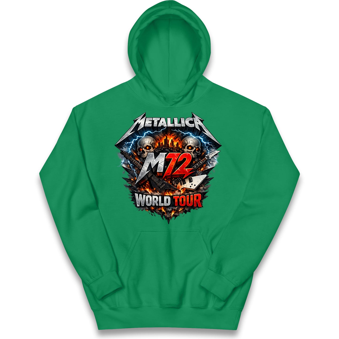 Metallica M72 World Tour Kids Hoodie