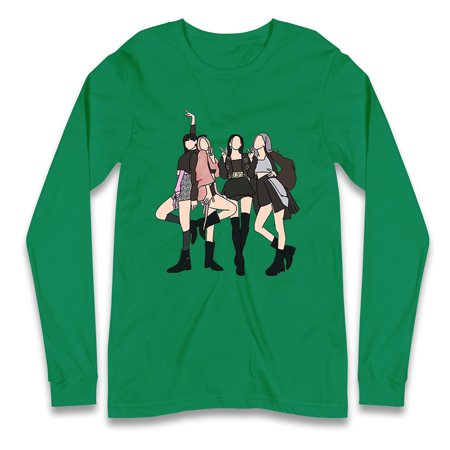 Blackpink Group Long Sleeve Shirt