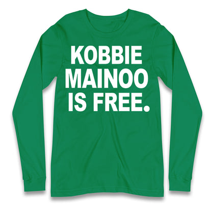 Kobbie Mainoo Manchester United Longsleeve T Shirt 