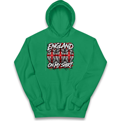 England 3 Lions World Cup 2026 Kids Hoodie