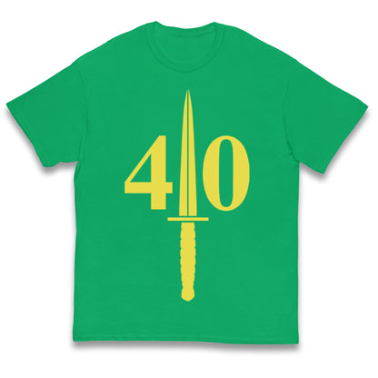 40 Commando Kids T Shirt