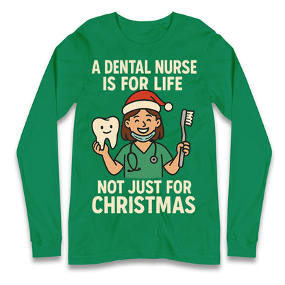 Dental Nurse Christmas Longsleeve T Shirt