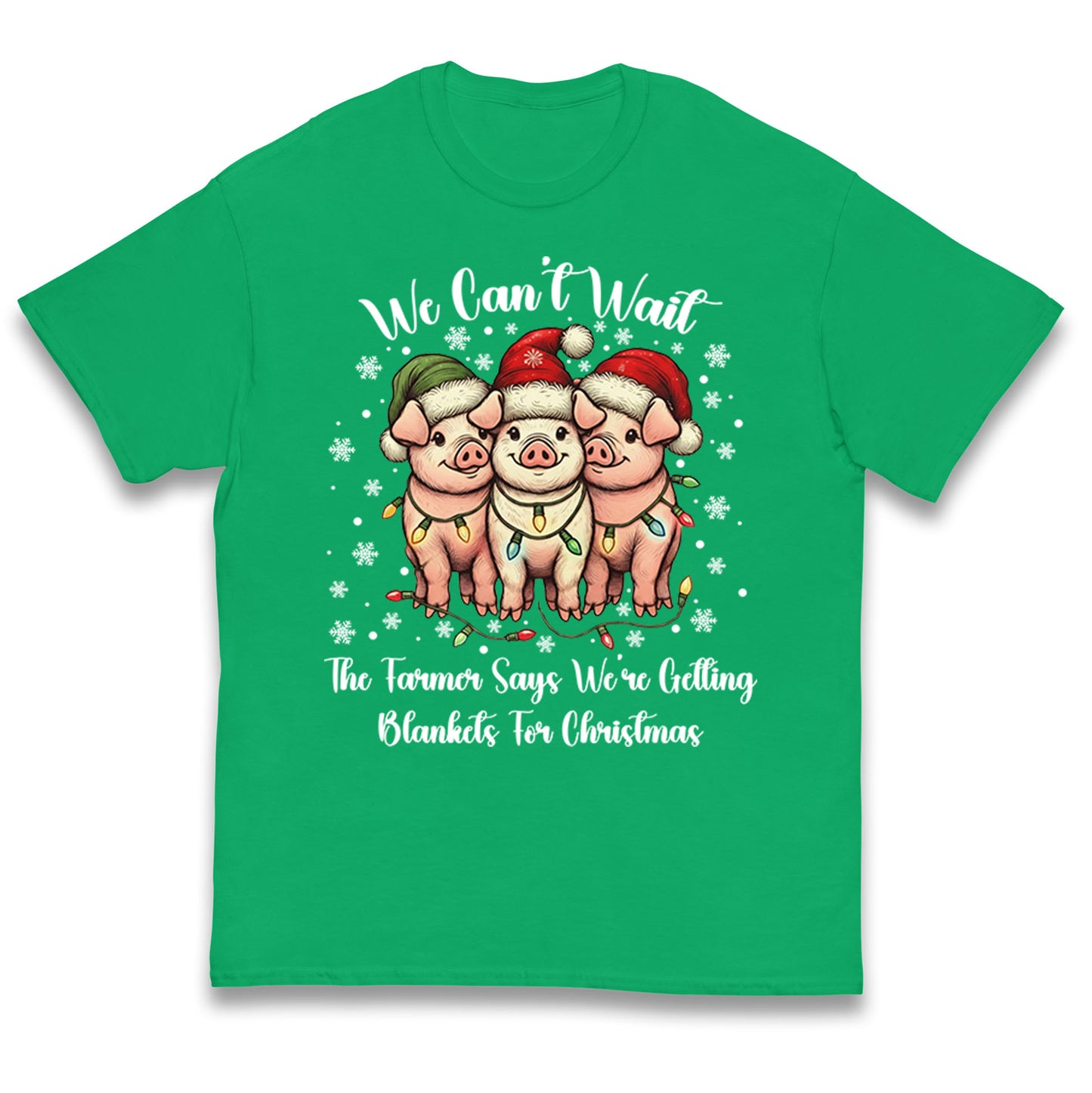 Three Pigs Christmas Kids T Shirt