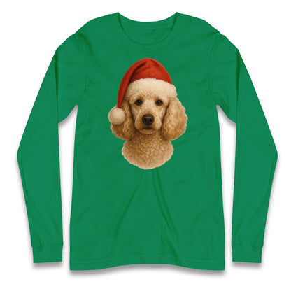 Poodle Face Longsleeve T Shirt