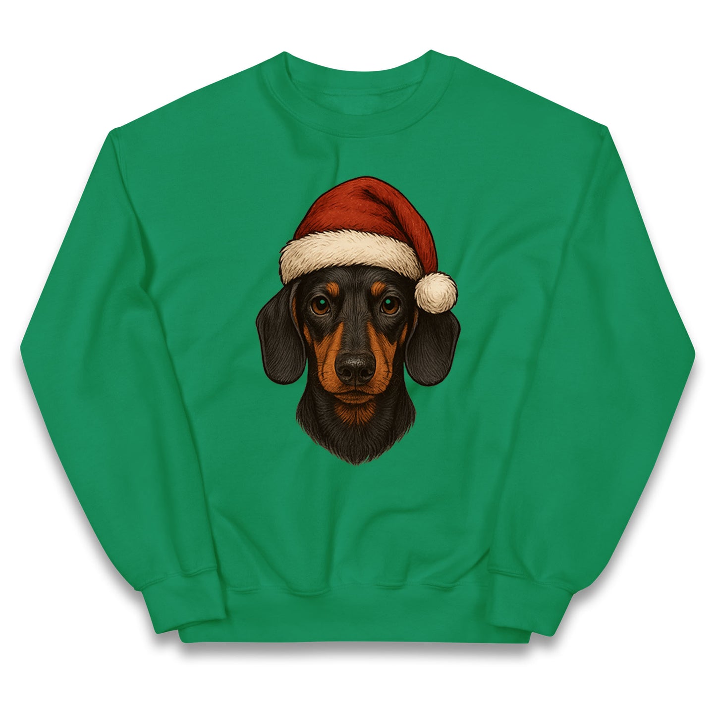 Dachshund Christmas Kids Jumper