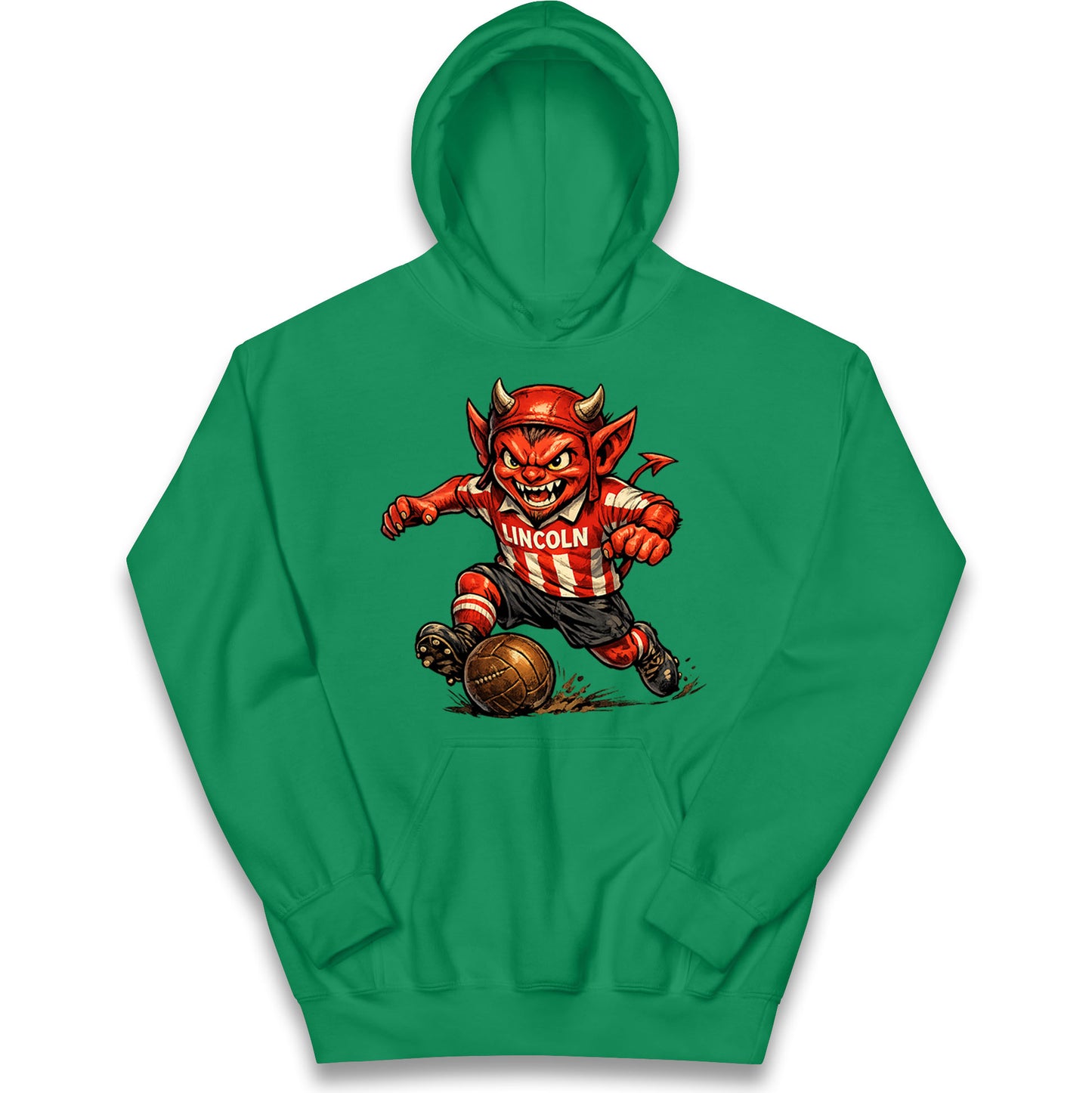 Vintage Lincoln City Kids Hoodie