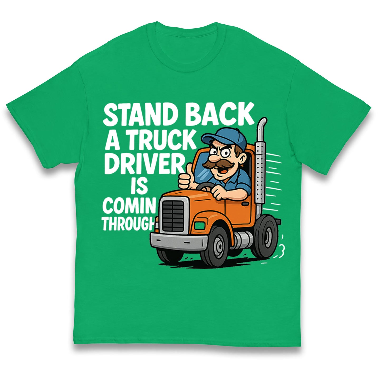 Truck Driver Kids T Shirt 