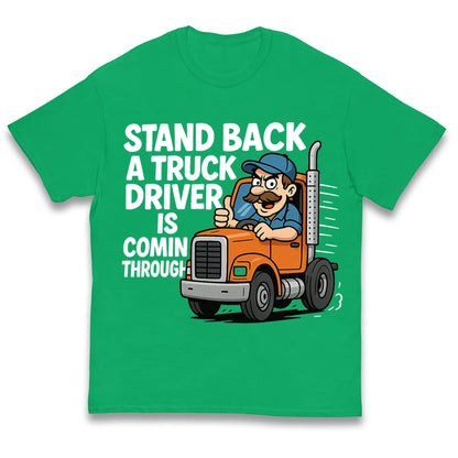 Truck Driver Kids T Shirt 