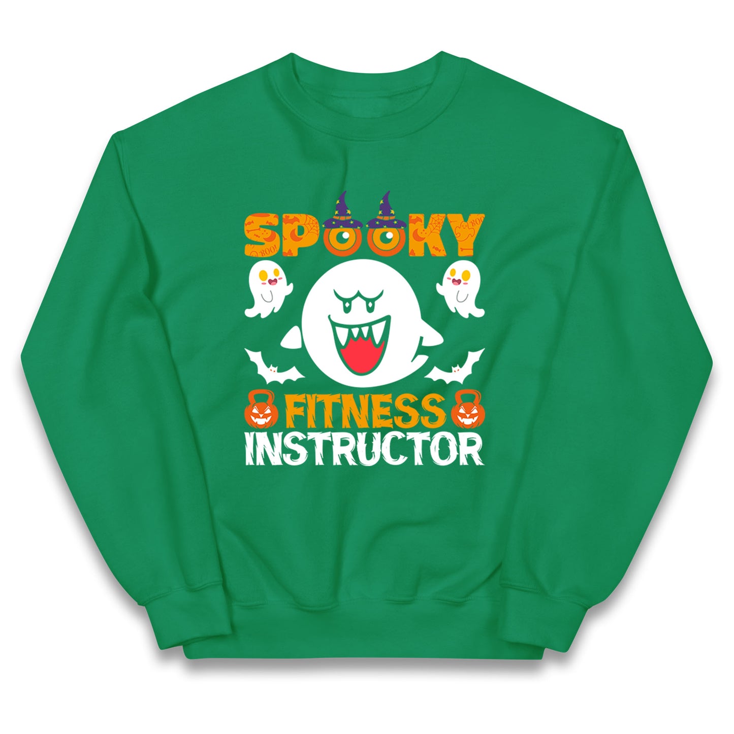 Spooky Fitness Instructor Halloween Jumper
