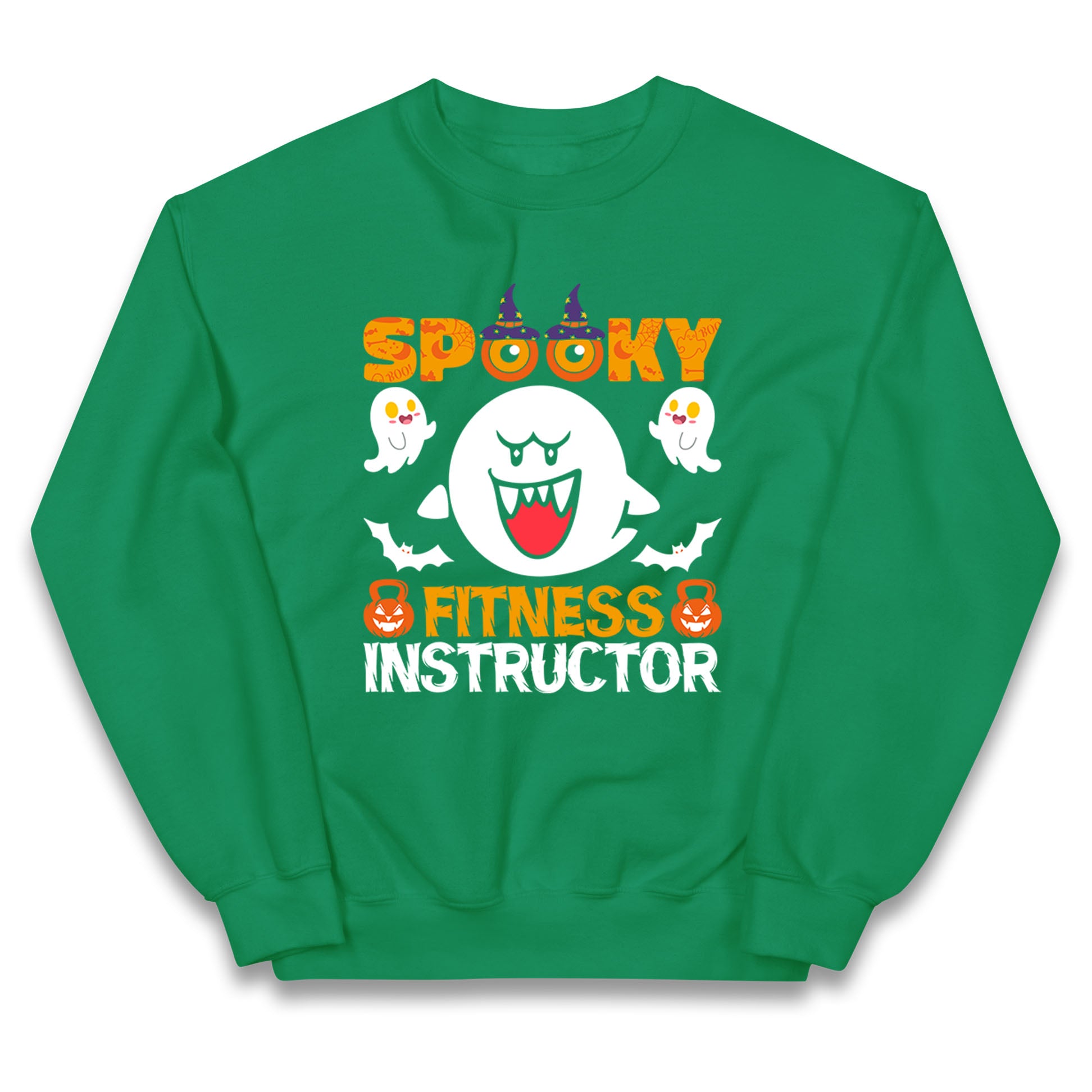 Spooky Fitness Instructor Halloween Jumper
