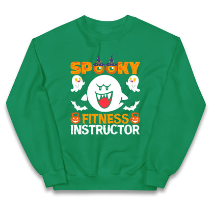 Spooky Fitness Instructor Halloween Jumper
