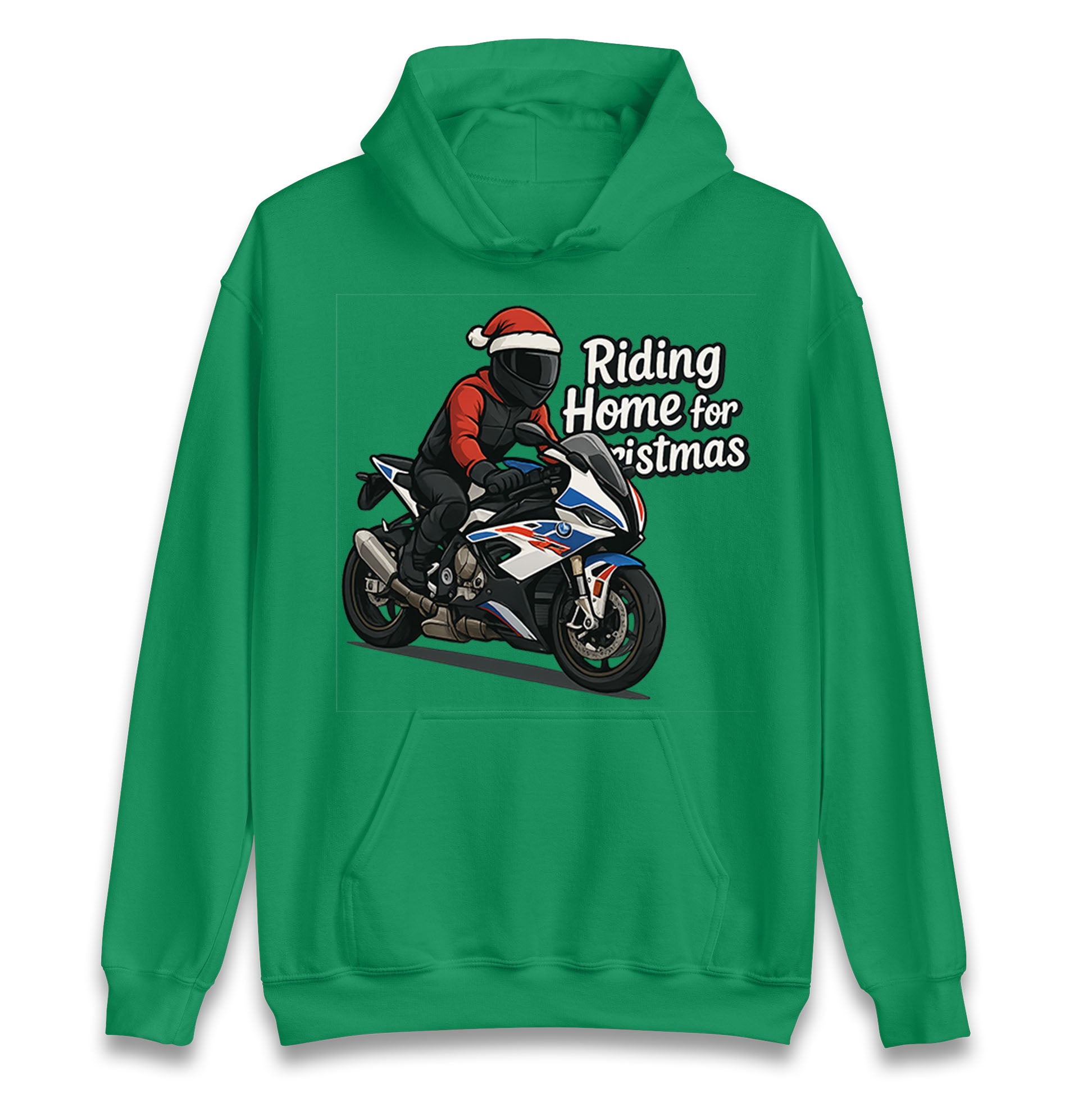 BMW S1000RR Christmas Hoodie